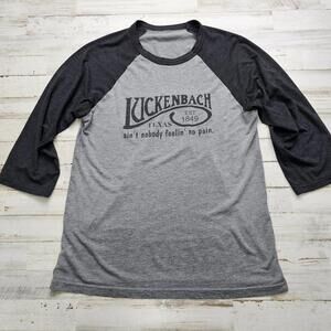 Everybody’s Somebody in Luckenbach Texas Raglan Graphic Tee ain't nobody feelin.